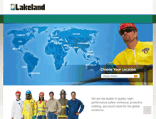 Tablet Screenshot of lakeland.com